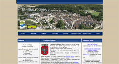 Desktop Screenshot of chatillon-coligny.fr